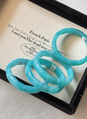 天河石手牌 天然天河石手排