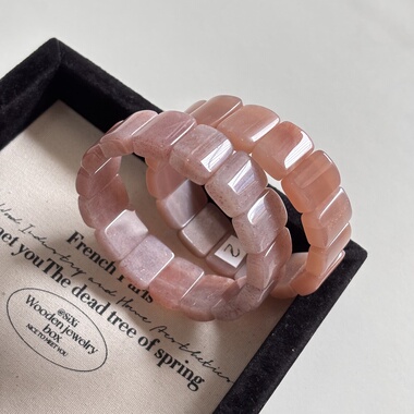 橙月光手牌 天然橙月光手排