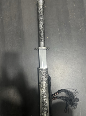 诸天战刃龙泉刀剑龙骨金属刀鞘唐刀户外防身冷兵器居家摆件未开刃