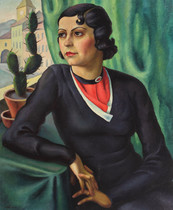 M316 (Romania) Carol Hubner (Carol Hubner) Painting of the painting web