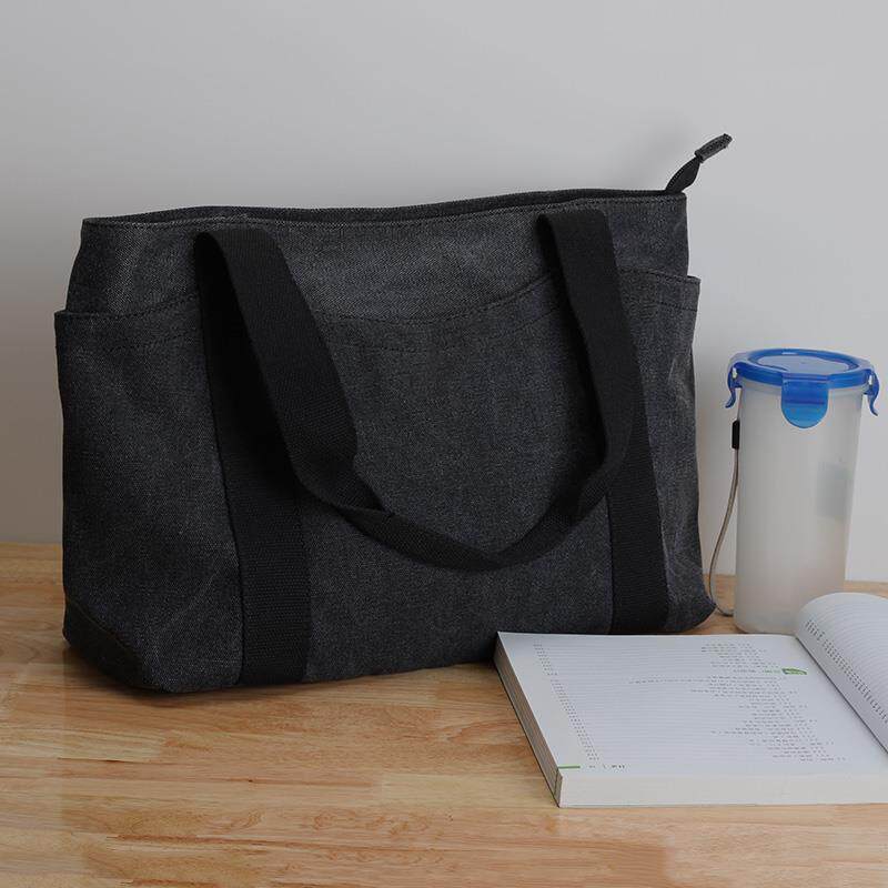 大容量帆布手提单肩多功能妈咪包 乐贝母婴专营妈咪包/袋