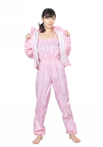 爆汗服背带跳操裤套装暴汗出汗健身房休闲舞蹈运动服女宽松加大码 - 图2