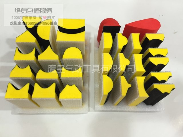 Taiwan original pneumatic track sandpaper machine wire drawing machine reciprocating special-shaped grinding machine chamfering machine 3001 machine