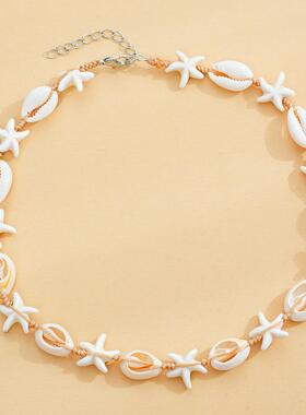 夏威夷风贝壳手链项链纪念品