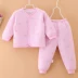 Quần áo trẻ sơ sinh phù hợp với quần áo cotton và cotton mùa thu và mùa đông cho bé sơ sinh quần lót trẻ sơ sinh 0-1 quần áo - Quần áo lót
