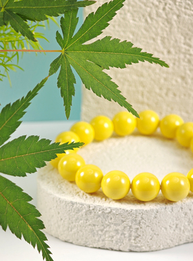 施家珍珠马卡龙色12mm手串中性风