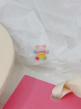 钛钢卡通女卡通可爱小熊猫彩色