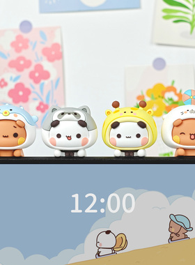 一二和布布趴趴乐摆件