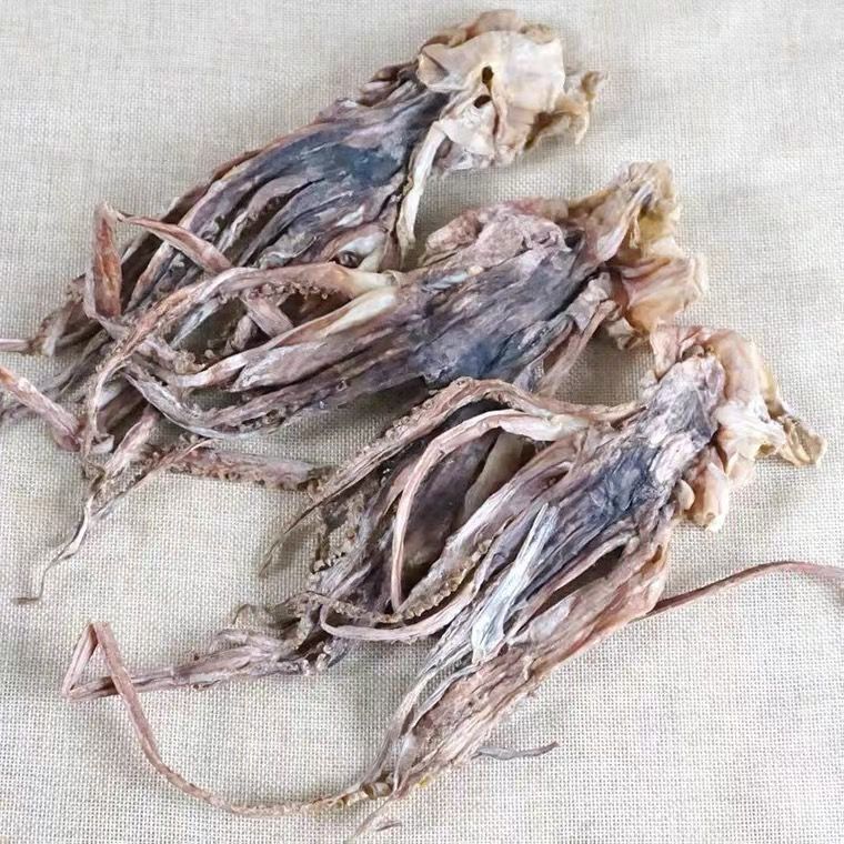 Dried squid head Newly dried squid head