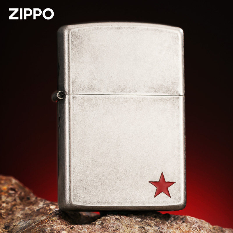 zippo打火机古银红五星正版定制芝宝煤油防风官方正品退伍季礼物,淘宝优惠券,粉丝福利购,淘宝优惠卷