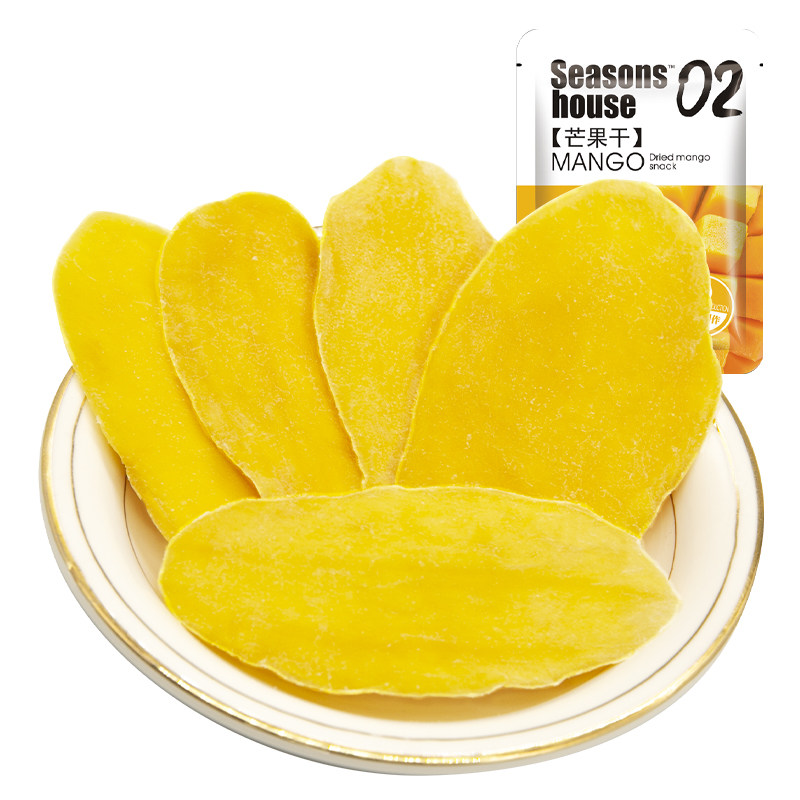 四季屋500g水果干大礼包休闲芒果干 四季屋芒果干