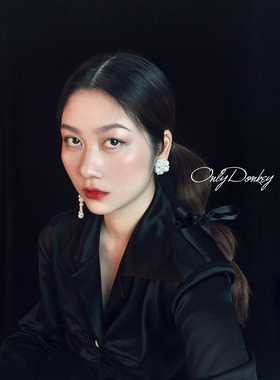 onlydonkey手工优雅气质串珠珍珠