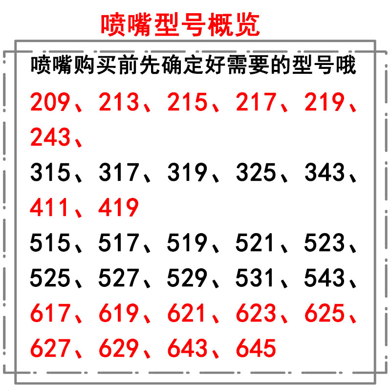 无气喷涂机喷嘴配件大全枪嘴鸭嘴 高压管喷枪喷嘴座 喷涂机鸭嘴座