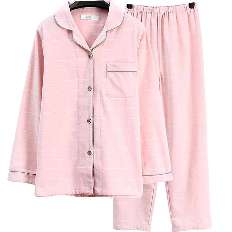 AB pure cotton plaid casual home clothing