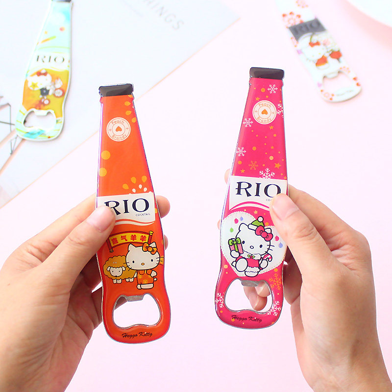 少女心不锈钢开瓶器可爱卡通磁铁啤酒饮料开盖起子创意个性冰箱贴,淘宝优惠券,粉丝福利购,淘宝优惠卷