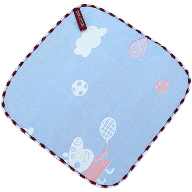 5/10条纯棉六层纱布儿童毛巾小孩洗脸方巾幼儿园宝宝洗澡巾吸汗巾,淘宝优惠券,粉丝福利购,淘宝优惠卷