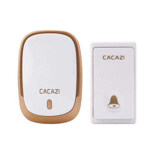 Самоалавная -на бездомных дверных звонков интеллектуальный дистанционный управление водонепроницаемым дверным звонком четырехрегистрации одного пожилого вызова.