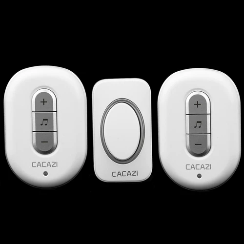 Бесплатная доставка батарея, одно сопротивление, два беспроводных AC Digital Diret Demote Door Door Rotbell Door Door Dobell