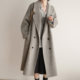 Jiajuli double-sided woolen coat Korean style mid-length