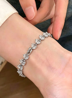 满钻花环手链女轻奢高级感手饰