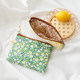 Fresh fabric cotton coin wallet bag
