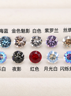 F136钛合金圆底腕托锆石替换头