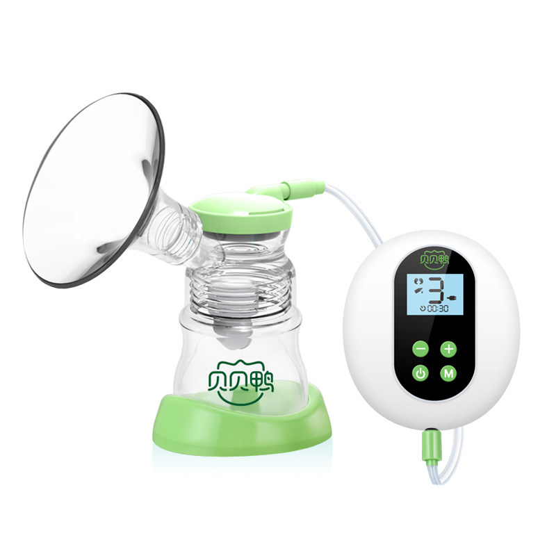 贝贝鸭电动全自动拔奶器硅胶吸奶器 贝贝鸭吸奶器