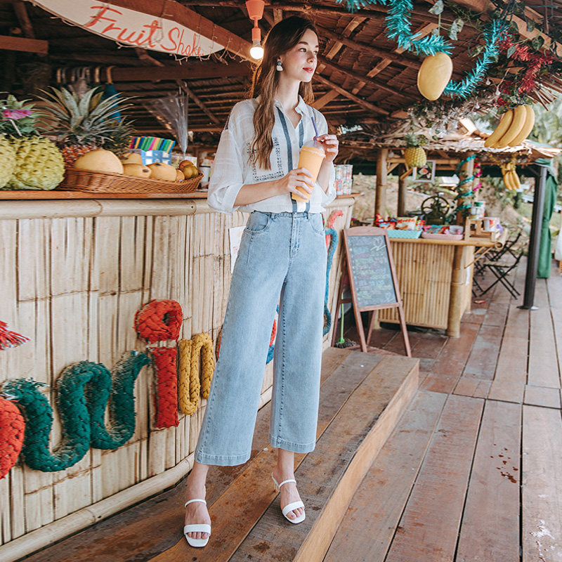 香影白色外穿2020夏季新款百搭衬衫 香影衬衫