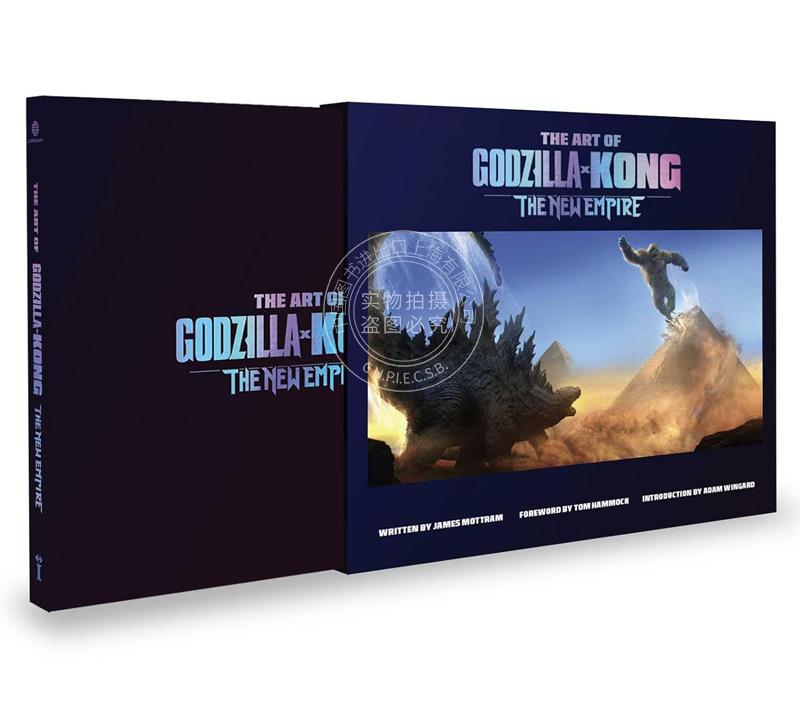 现货哥斯拉大战金刚2帝国崛起电影艺术画册设定集英文原版 The Art of Godzilla X Kong: The New Empire怪兽宇宙电影周边-图2