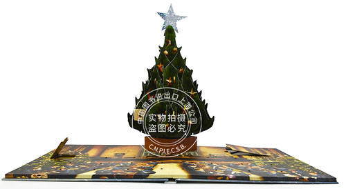 现货哈利波特霍格沃茨圣诞立体书英文原版 Harry Potter: A Hogwarts Christmas Pop-Up精装圣诞礼品书-图1