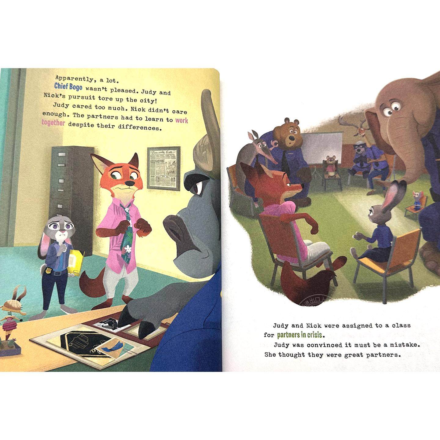 现货 迪士尼疯狂动物城2 小金书 动画电影周边书 儿童绘本故事书 英文原版 Disney Zootopia 2 Little Golden Book 2-5岁,淘宝优惠券,粉丝福利购,淘宝优惠卷