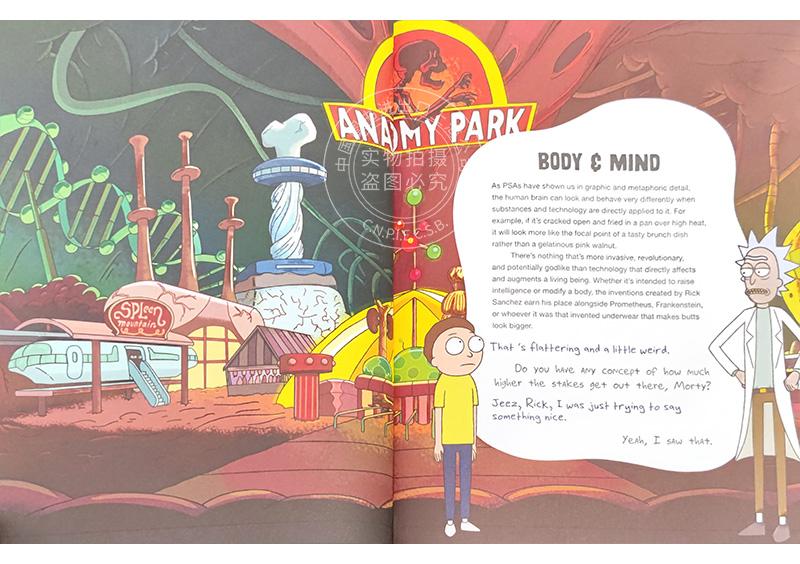 现货 英文原版 瑞克和莫蒂的发明之书 美漫周边 Rick and Morty Book of Gadgets and Inventions - 图1