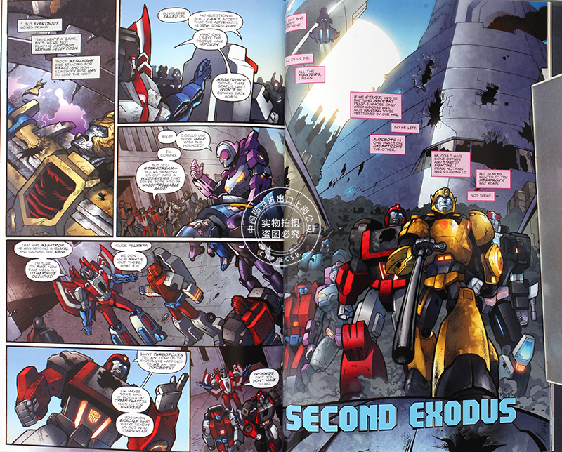 现货 英文原版 Transformers IDW Collection Phase Two Volume 4 变形金刚 IDW漫画 精装硬