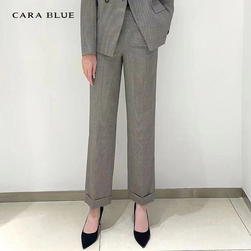 cara blue 喀啦 女裤 通勤百搭气质修身KB223MWP0001 - 图2
