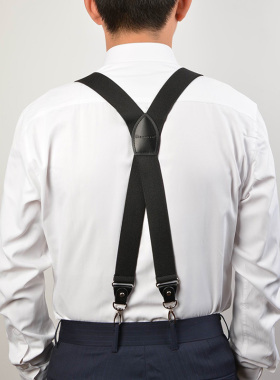 男士x型交叉老人加长男士钩扣