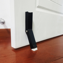 Non-punch door stopper suction door stopper windproof gagger aluminium alloy foot stepped door stoppers stopper anti-slip door stopper door stopper