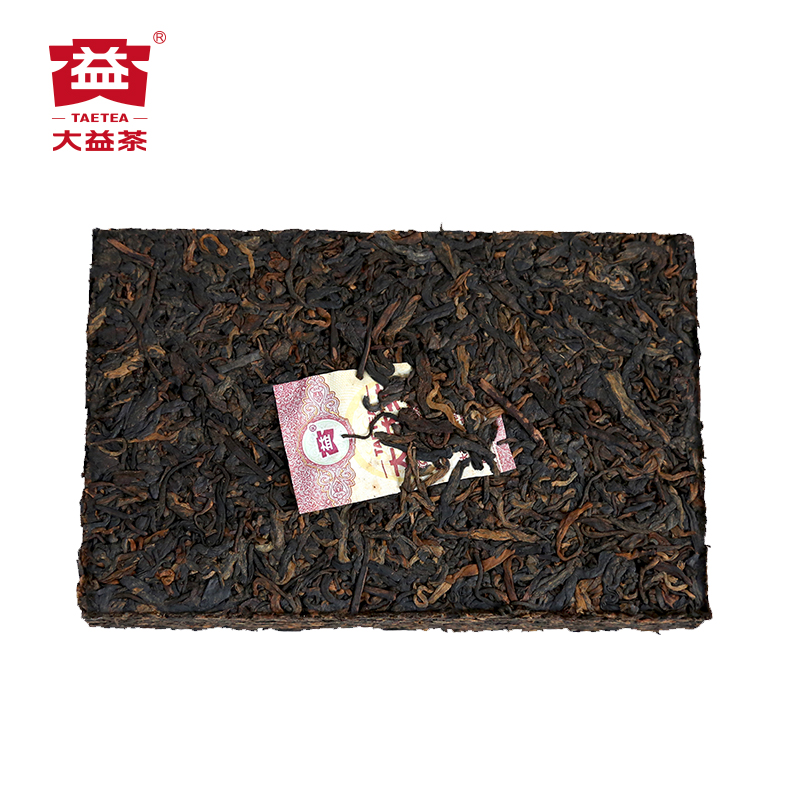 250g 批次 1601 普洱熟茶砖茶 7562 大益普洱茶 250g 批次 1601 普洱熟茶砖茶 7562 大益普洱茶
