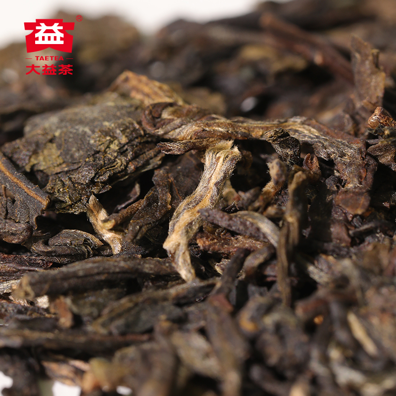 大益普洱茶 7542标杆普洱生茶357g饼001批次经典老茶云南勐海饼茶-图0