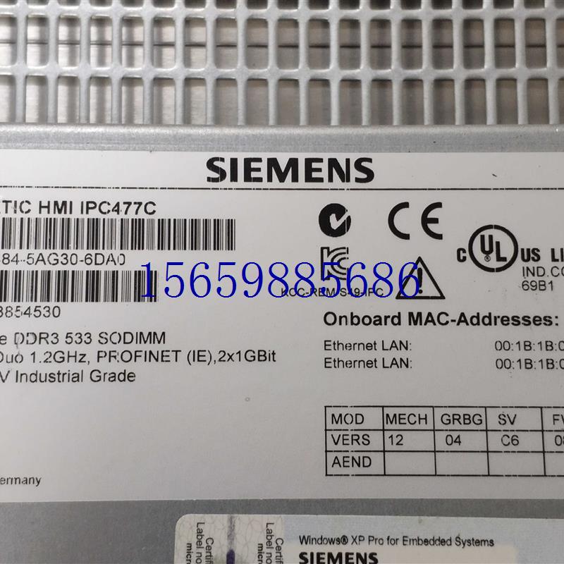 议价6AV7884-5AG30-6DA0  SIMATIC HMI IPC477C  工控议价 - 图1