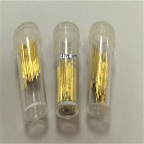 P048系列华荣探针P048-A(凹头型)弹簧针头部总长12mm探针 - 图1