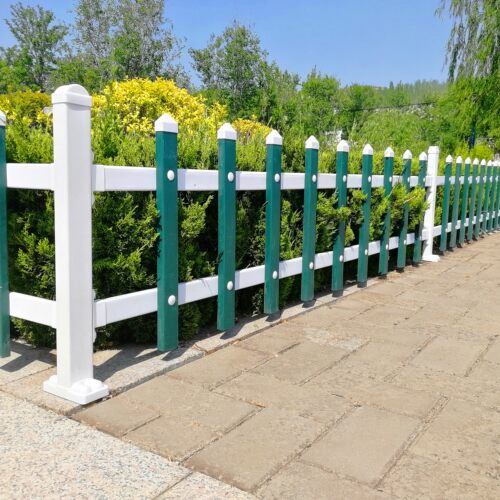 pvc塑钢草坪护栏塑料锌钢篱笆栅栏围栏户外庭院花园花坛菜园绿化 - 图1