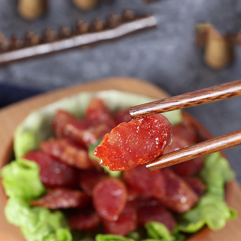 皇上皇腊肠 广东广式二八腊肠454g煲仔饭广味香肠8分瘦腊味腊肉肠,淘宝优惠券,粉丝福利购,淘宝优惠卷