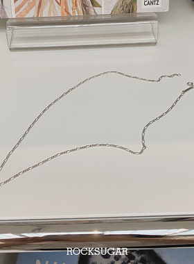 纯银费加罗叠戴锁骨链欧美项链