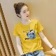 Shipping insurance breathable pure cotton ເສື້ອຍືດແຂນສັ້ນບາງໆສໍາລັບແມ່ຍິງ