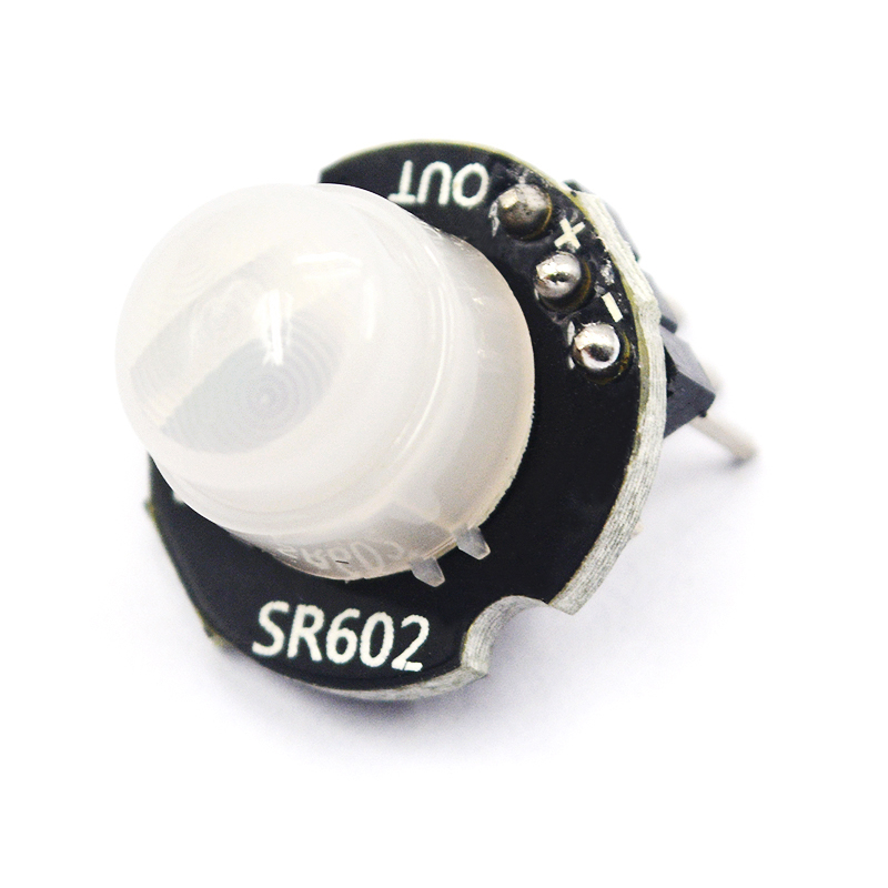微型SR602人体感应模块 热释电人体红外传感器探头开关 灵敏度高 - 图0