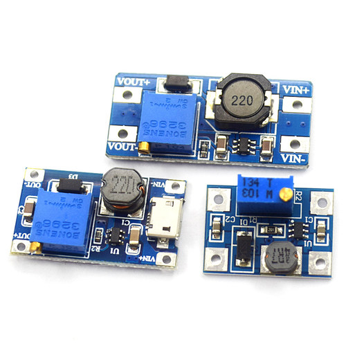 2a升压板DC-DC可调升压稳压电源模块mt3608输入2-24V升5/9/12/28V - 图0