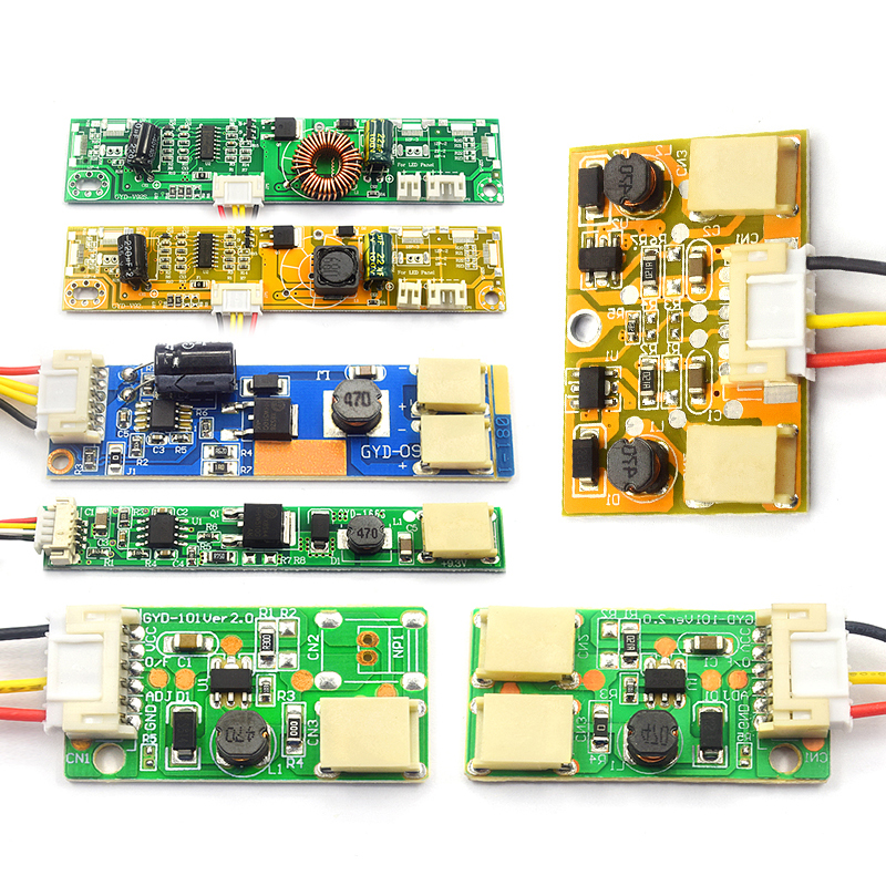 通用7-27寸液晶显示屏背光恒流板 led灯条 降/升压板 高压板 灯条 - 图0