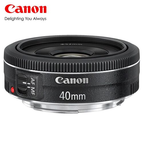 全新佳能EF40mm2.8 STM白色镜头200D二代100D ef40 stm定焦饼干头 - 图0
