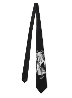 印花领带山本耀司印花