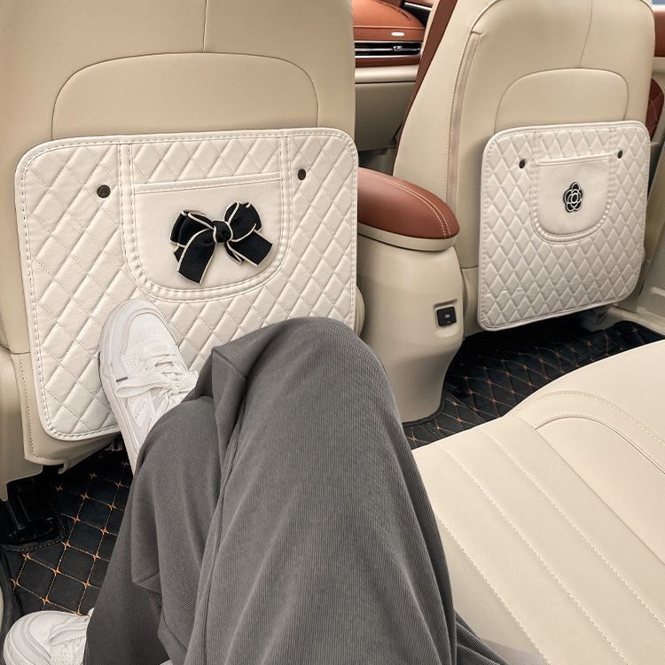 汽车防踢垫通用后排座椅椅背防脏防护垫儿童车用后座保护垫防磨垫,淘宝优惠券,粉丝福利购,淘宝优惠卷